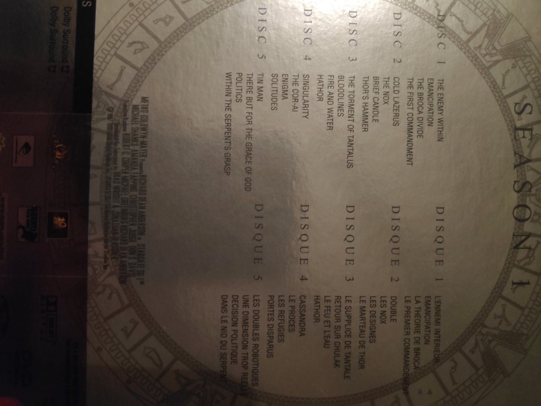 Alle DVDs: Stargate Dvd – Gebraucht aus Couvet von fat_kyl7 2