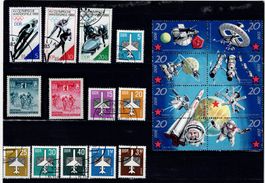 Briefmarken 36x DDR 15