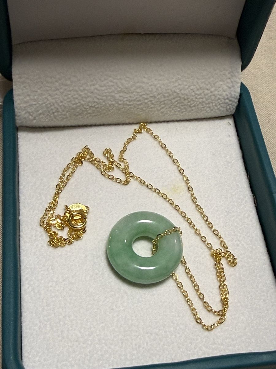 Ketten: Birmanische Jadeite Kette – Neu (gemäss Beschreibung) aus Oberhof von RealStone 4