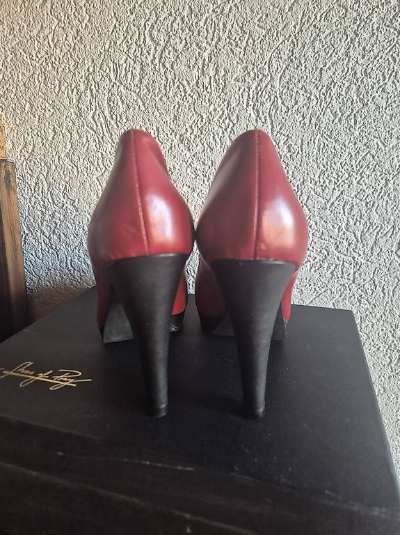 Scarpe da donna: Escarpins cuir rouge pointure 39 – Nuovo e nell'imballaggio originale da Cossonay-Ville venduto da bricbroc 3