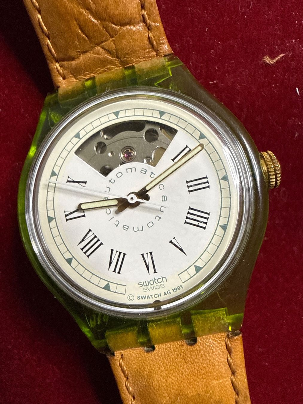 Swatch Uhren: Swatch Automatic 1991 – Gebraucht aus Pfeffingen von Allhandelklgwatches
