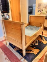 Kinderbett antik Holz