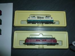 Minitrix Konvolut 2 Loks+6 Waggons