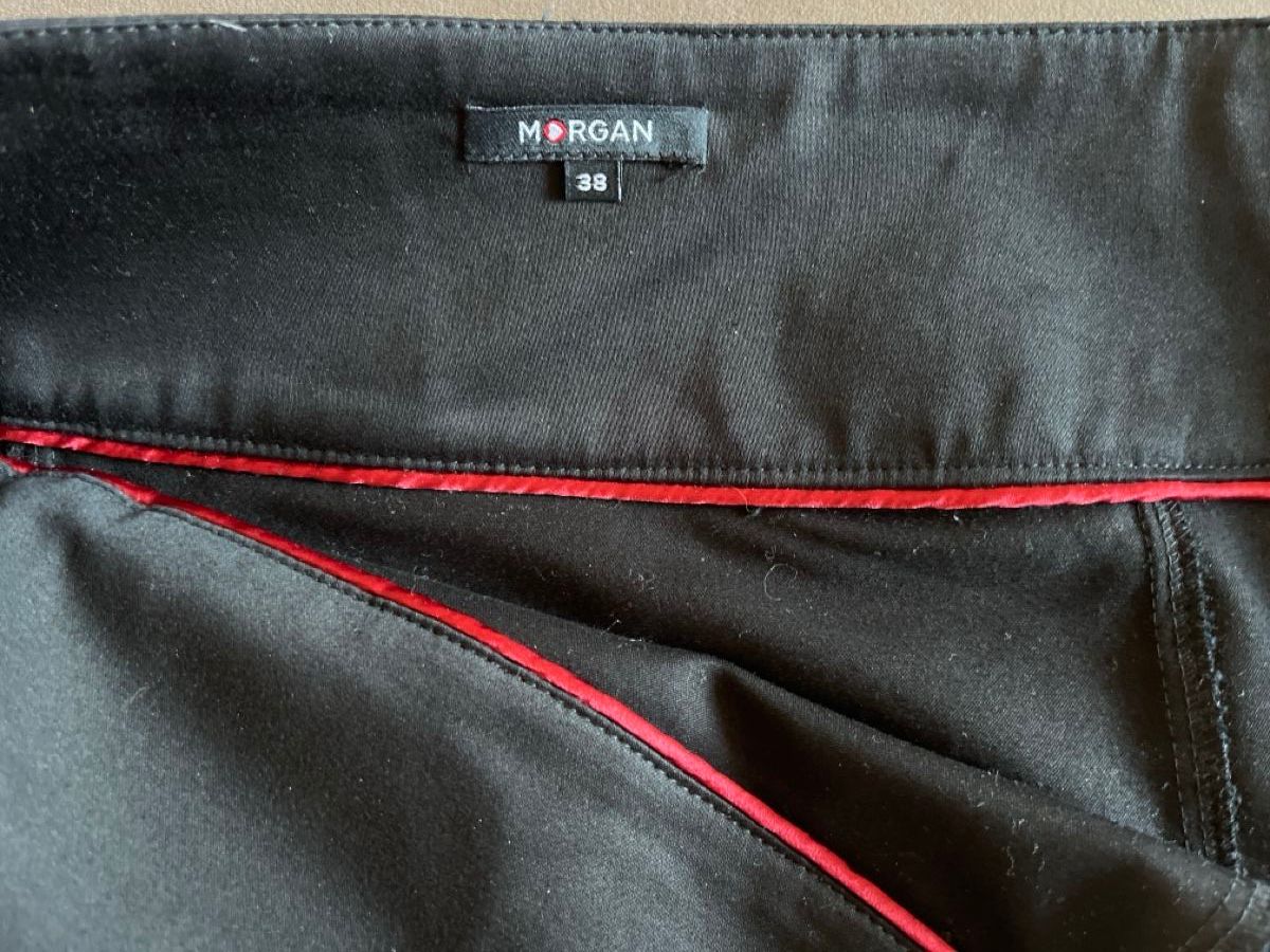 Morgan Röcke: Jupe noire Morgan droite taille 38 - Élégante – Gebraucht aus Genève von Libellule477 4