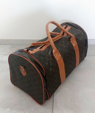 Reisetasche Louis Vuitton Monogram braun Zustand gut
