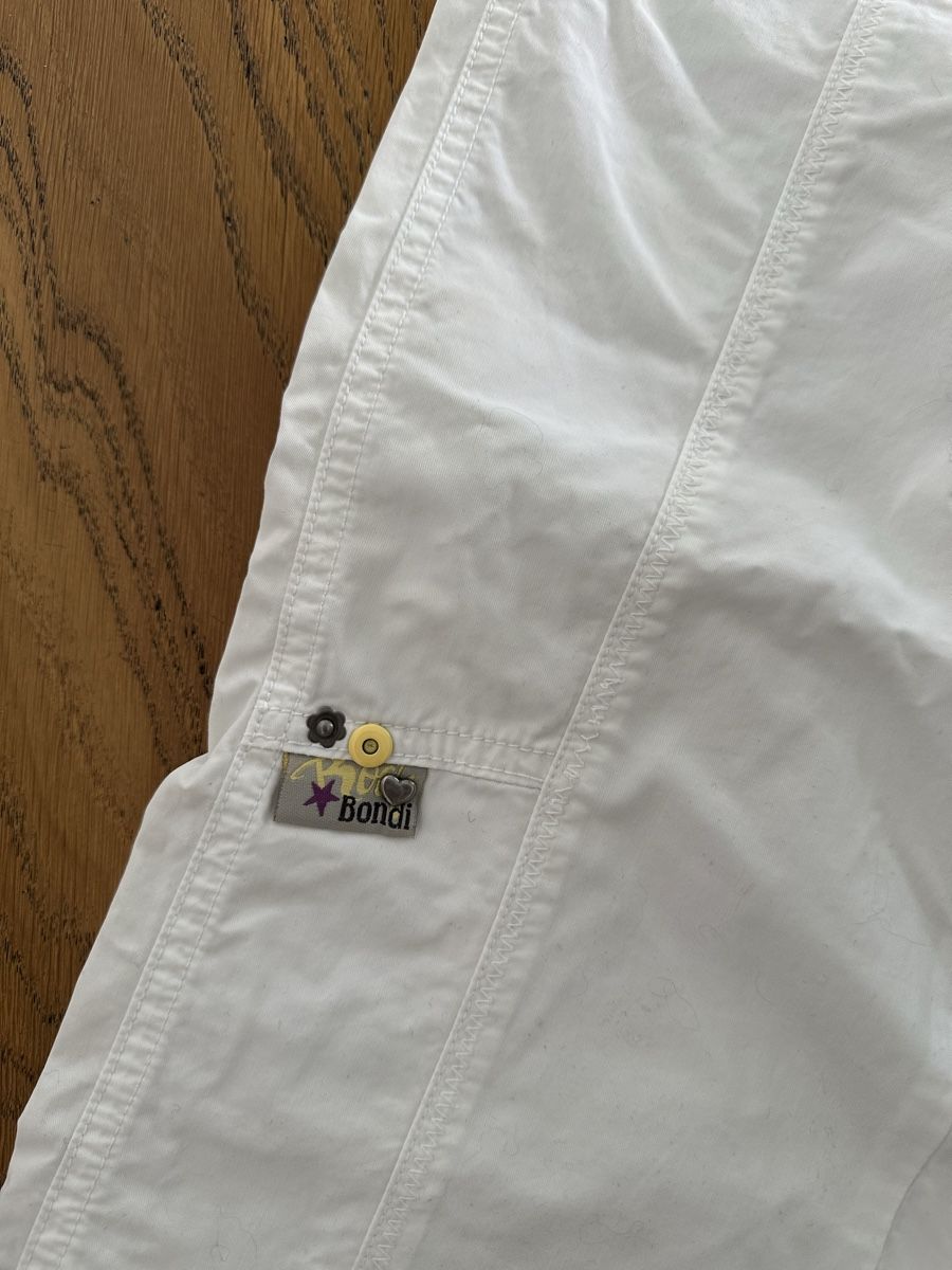 Pantaloni: Coole weisse Cargohose Bondi Gr 152 – Usato da Meilen venduto da ninifee20 1