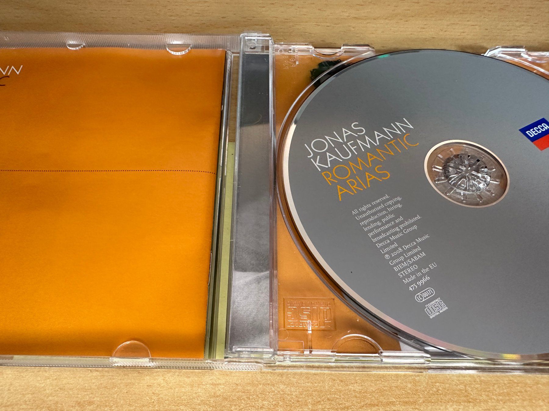 CD: Jonas Kaufmann, Prague Philharmonic Orchest - Romantic Arias – Usato da Rikon im Tösstal venduto da Alpenmutz 2