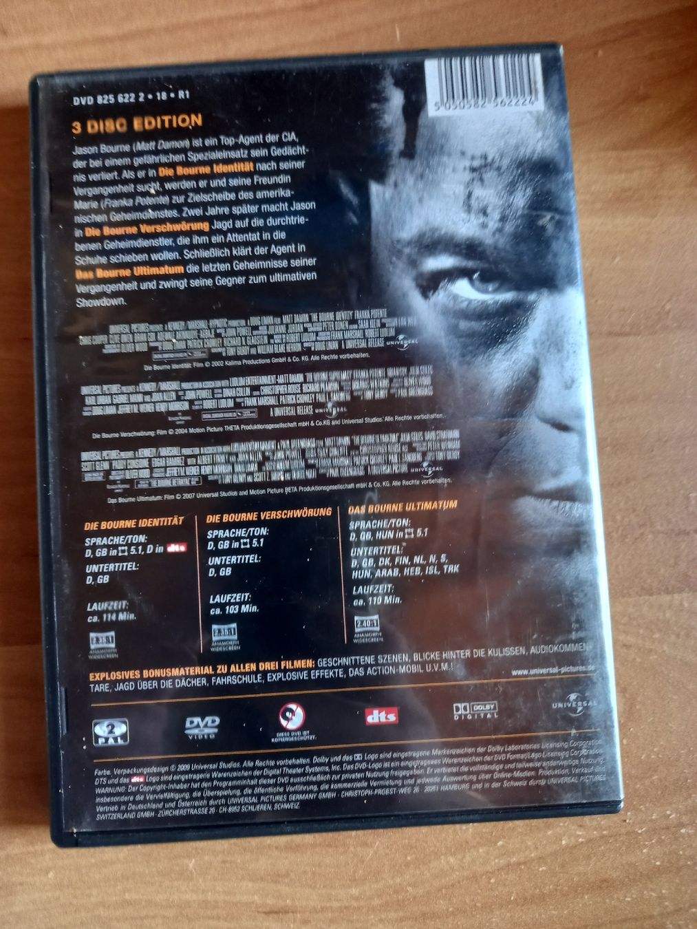 Alle DVDs: Jason Bourne Trilogie DVD  – Gebraucht aus Langenthal von noa_9wcy 2