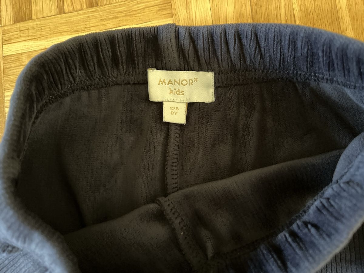 Calze & Collant: samt weiche Leggings dunkelblau - Grösse 128 – Usato da Zuchwil venduto da Commander0 2