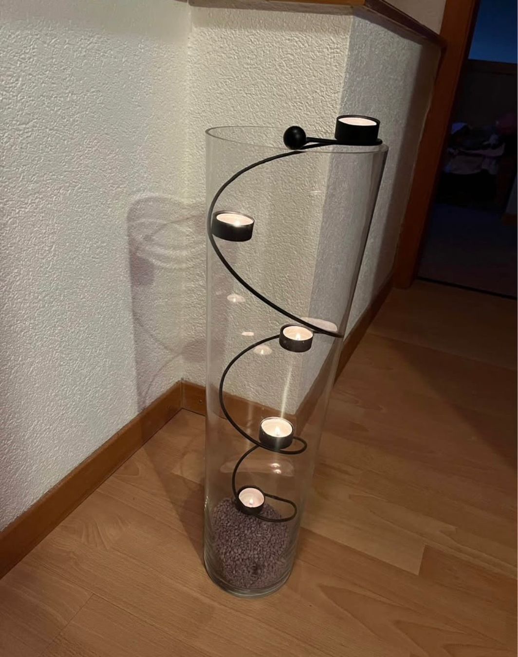 Portacandele: Bougies dans verre cylindrique – Nuovo (secondo la descrizione) da Bure venduto da flo_g9nx