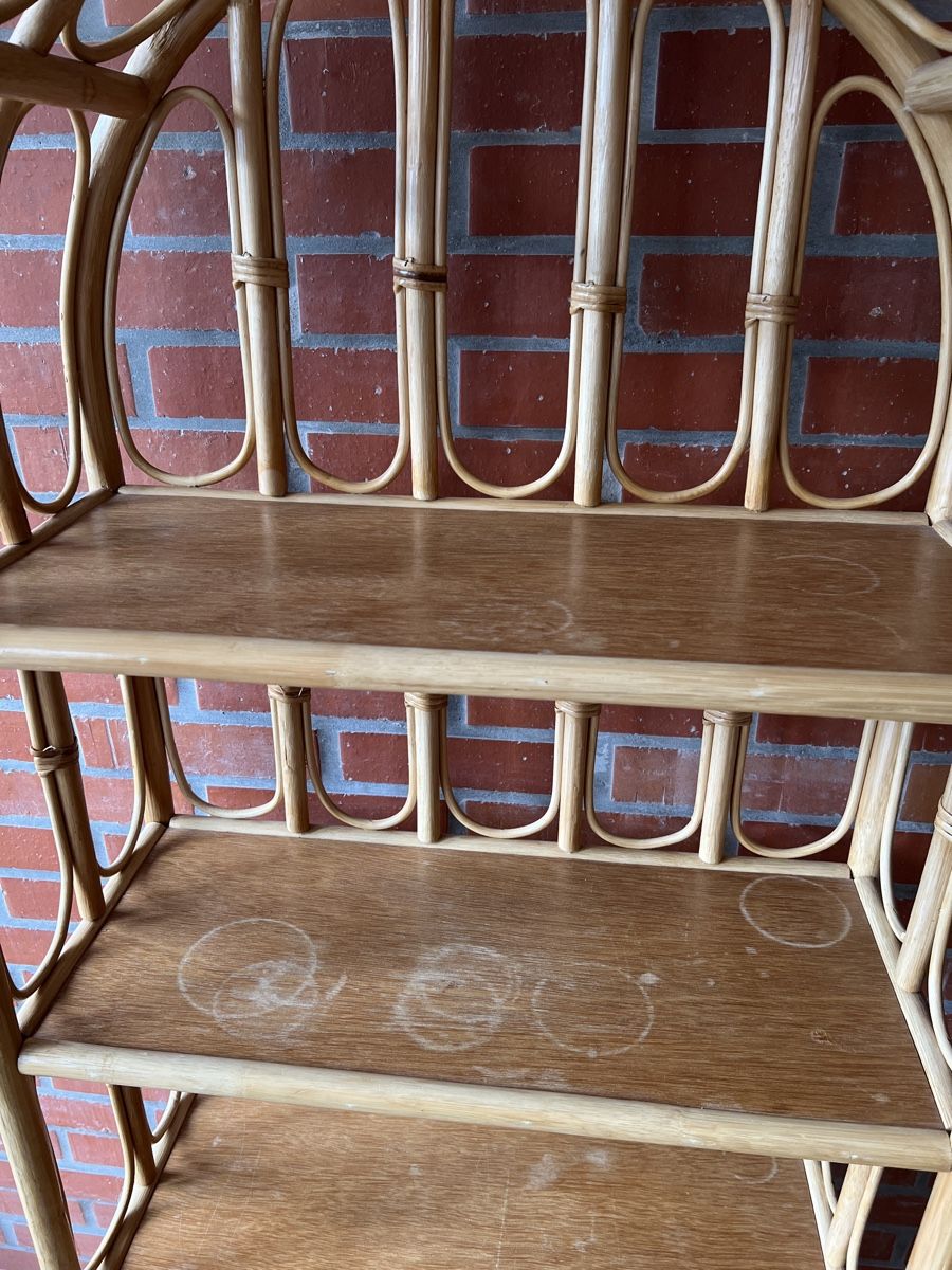 Regale: Boho Regal Rattan mit Türen  – Gebraucht aus Biel/Bienne von mona222 2