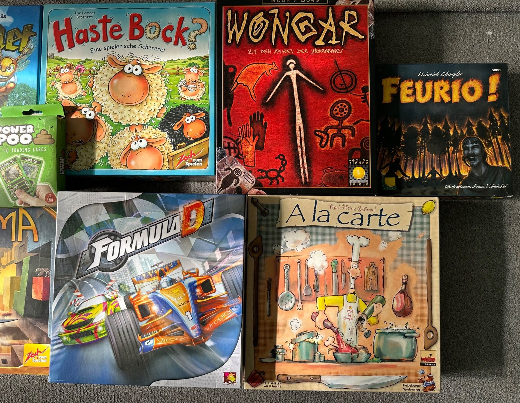 Spiele: 10 Gesellschaftsspiele – Gebraucht aus Zug von Soda0 2