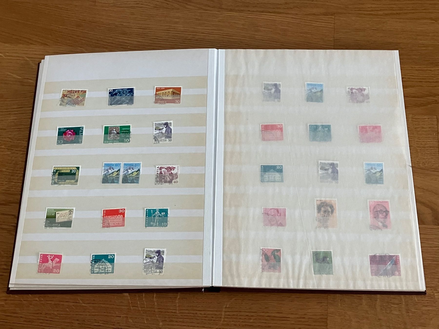 Tutti i francobolli: Schweiz  album  32 seiten – Usato da Riehen venduto da vernizi 7