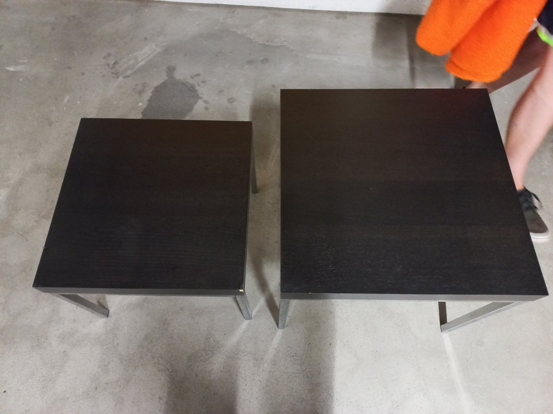 Tables: Salontisch schwarz, 2-teilig – D'occasion à Kehrsatz par Anet66