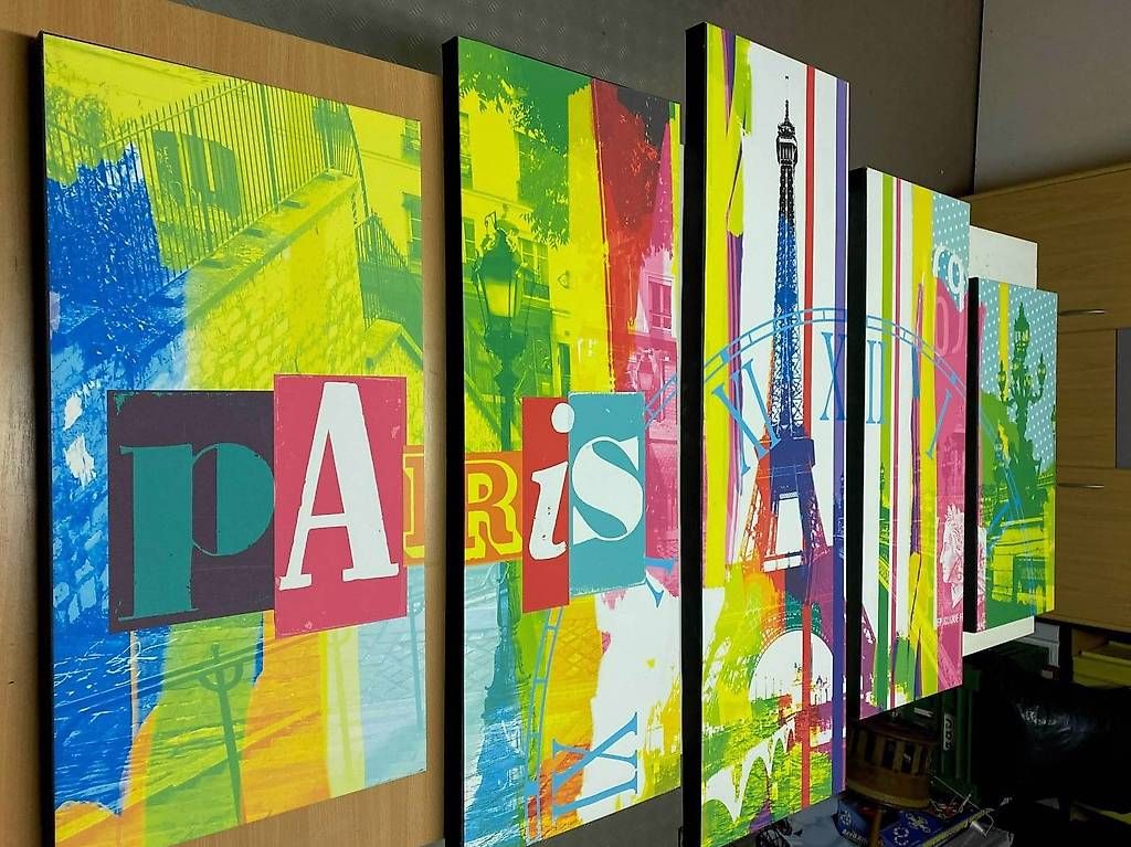 Gemälde: Tableau Paris – Gebraucht aus Lavigny von bassposaune78