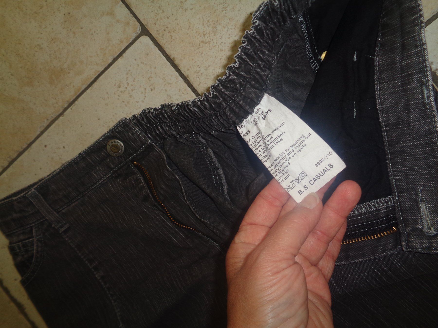 Pantaloni: Hose  B.S. Casuals  Grösse 46 – Usato da Kreuzlingen venduto da Robi-2003 2