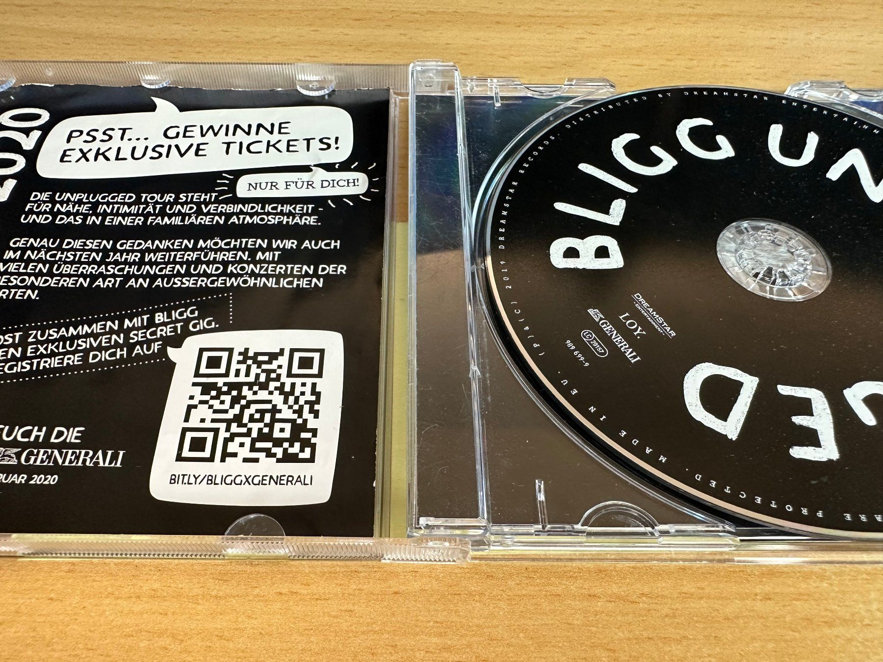 CD: Bligg – Unplugged – Usato da Rikon im Tösstal venduto da Alpenmutz 2