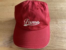 Puma Cap Rot Grösse OS guter Zustand