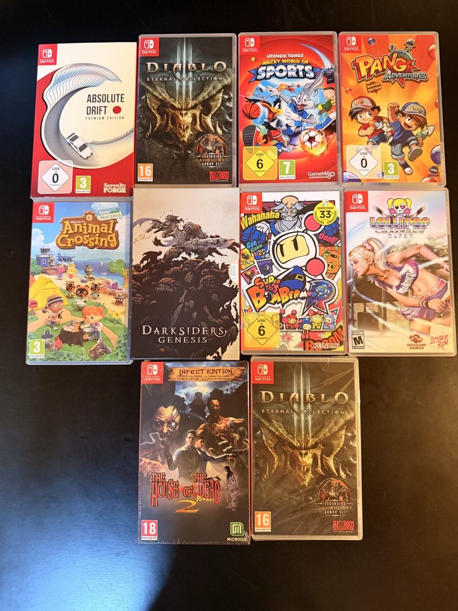 Nintendo Spiele: Nintendo Switch Games – Gebraucht aus Homberg b. Thun von lucaluca82