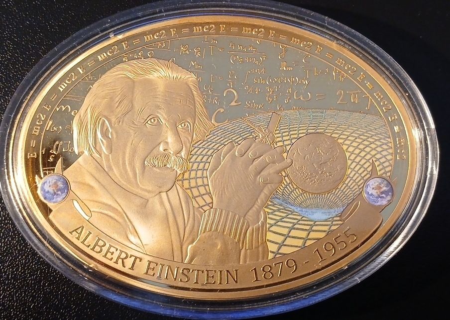 Médailles: Albert Einstein 1879-1955 – D'occasion à Maloja par ato85