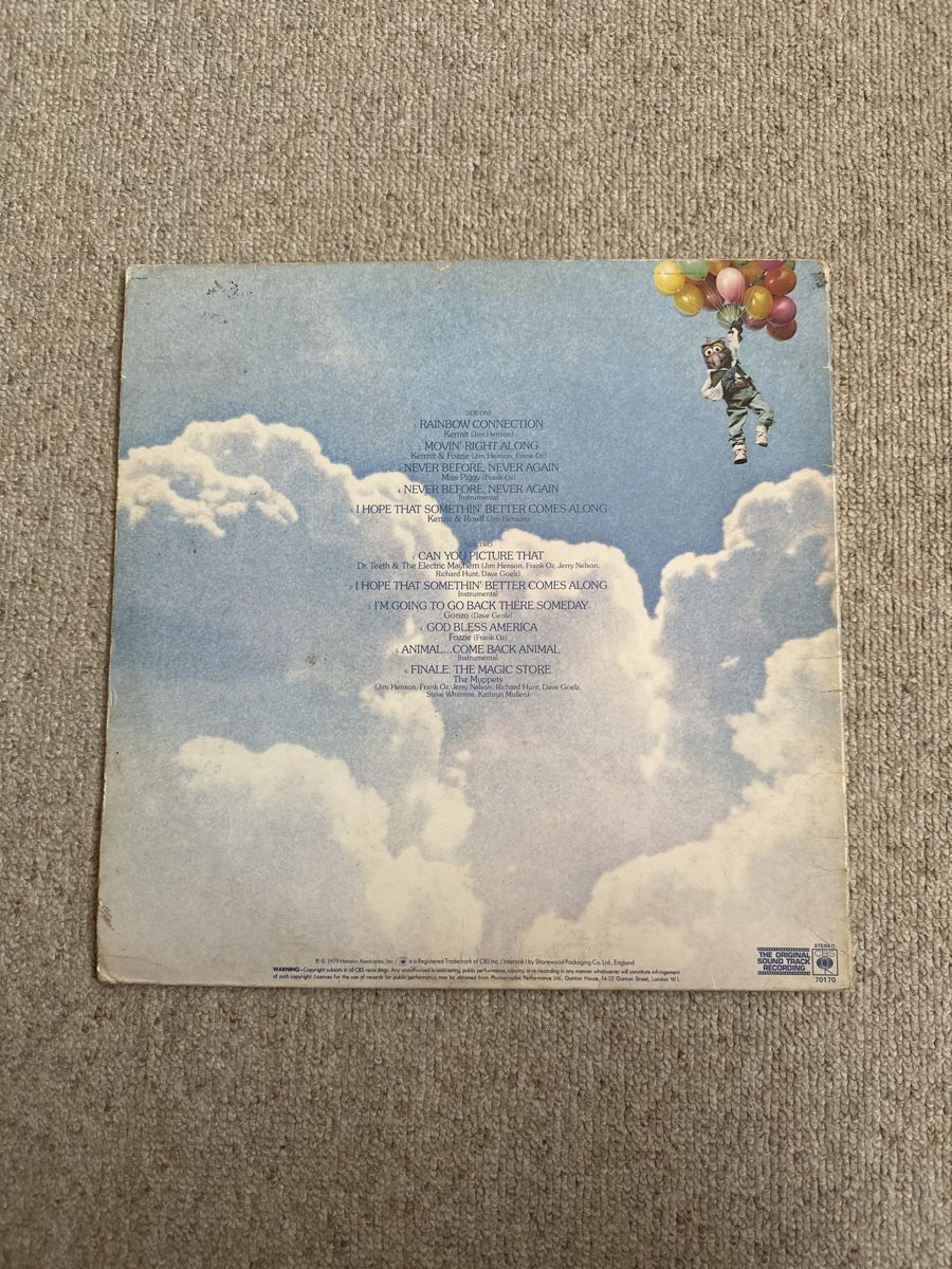 Dischi in vinile: The muppet movie LP Verpackung – Usato da Buchs AG venduto da tifena 1