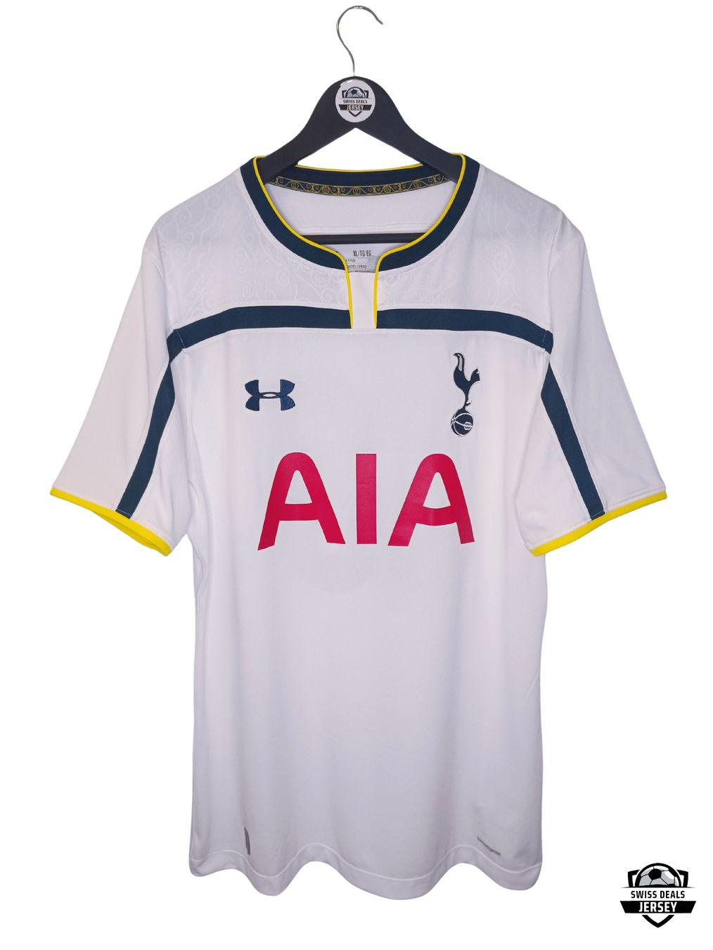 Tottenham Canottiere & Pantaloni: KANE #18 Original Tottenham 2014-15 Home Trikot – Nuovo (secondo la descrizione) da St-Léonard venduto da SwissDealsJersey 1