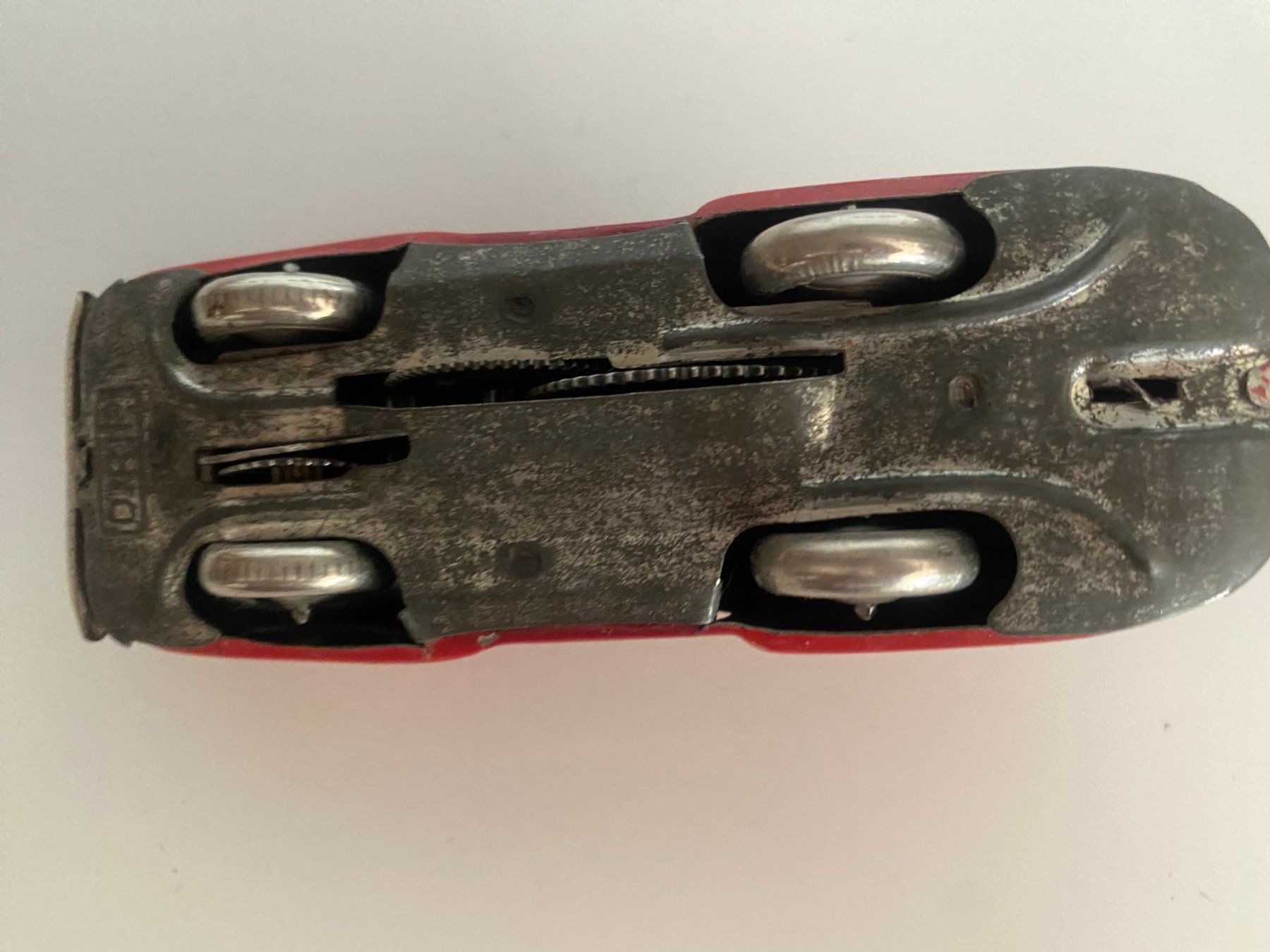 Technofix Spielzeuge: Technofix Auto Uhrwerk i.O. rot 392 – Gebraucht aus Stäfa von elcondor245 5