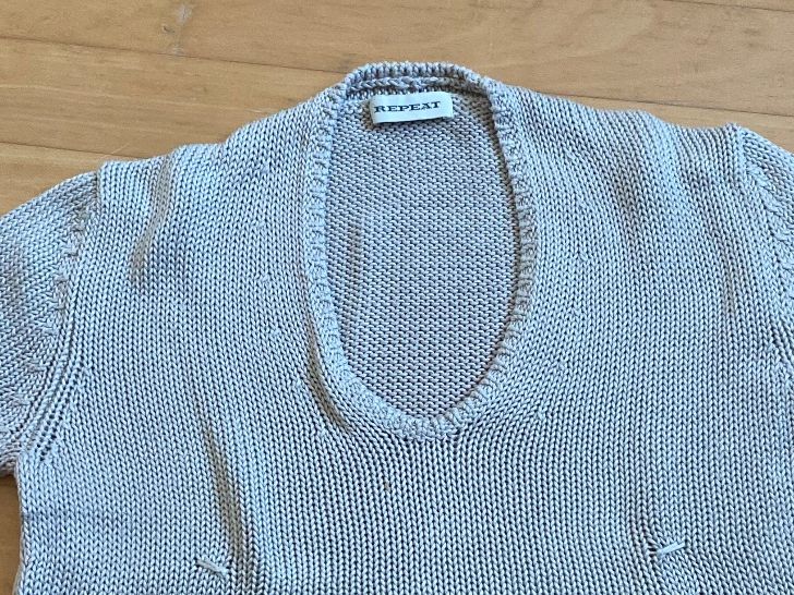 Repeat Pullover & Sweatshirts: Repeat Strickpullover beige Grösse 38 – Gebraucht aus Wallisellen von skorpion-11 3