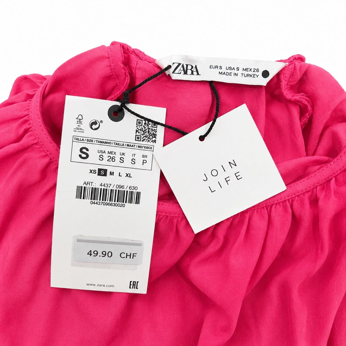 Zara Blusen: Zara Bluse Pink Langarm - Neuwertig – Neu und originalverpackt aus Aarberg von LovelyThings_ 2