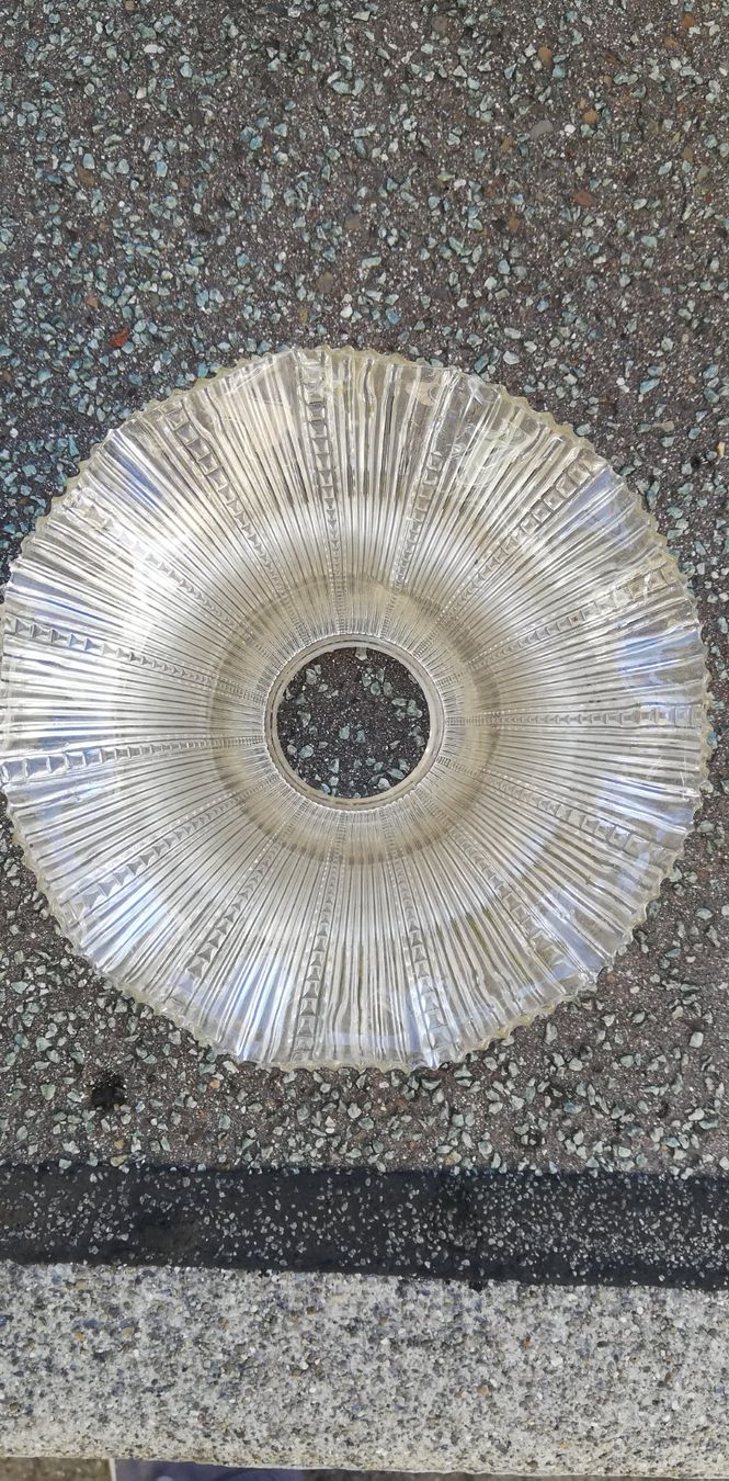 Lampenschirme: Alter Lampenschirm aus Glas – Gebraucht aus Thun von Matthias72 3
