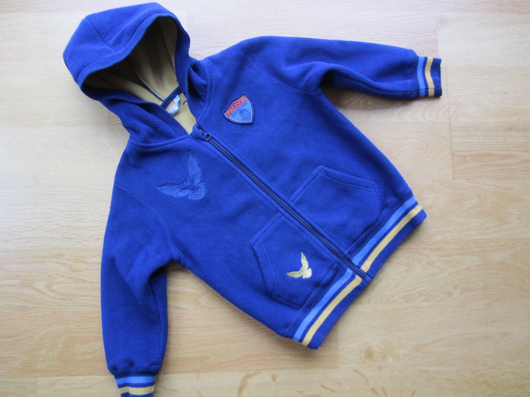 Jacken & Mäntel: warme Fleecejacke blau Gr. 104 – Gebraucht aus Winterthur von Ballerina12