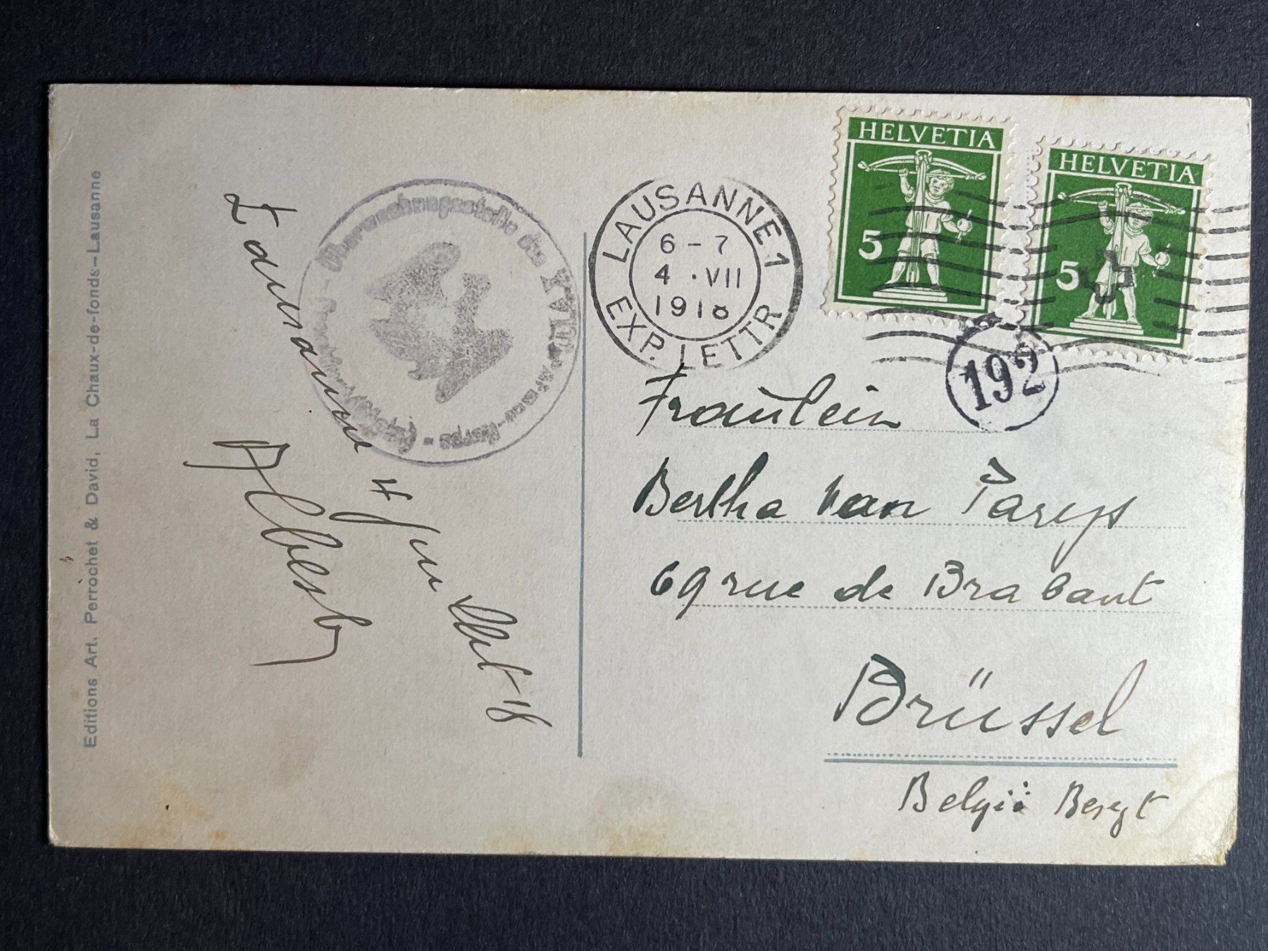 Cartoline postali: Lausanne - le Pont – Usato da Steg VS venduto da _vinci_ 1