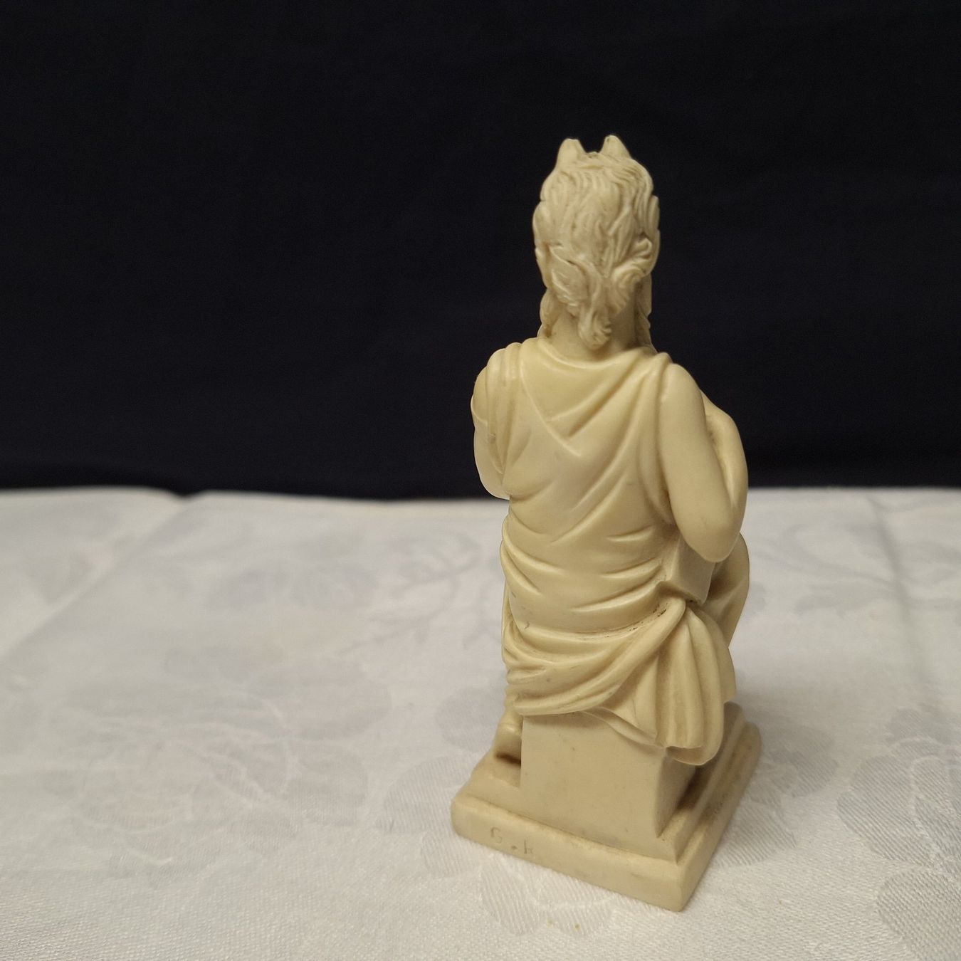 Skulpturen & Statuen: Versand möglich. Ältere Figur, Moses, G.R. – Gebraucht aus Winterthur von Goldpipau 6