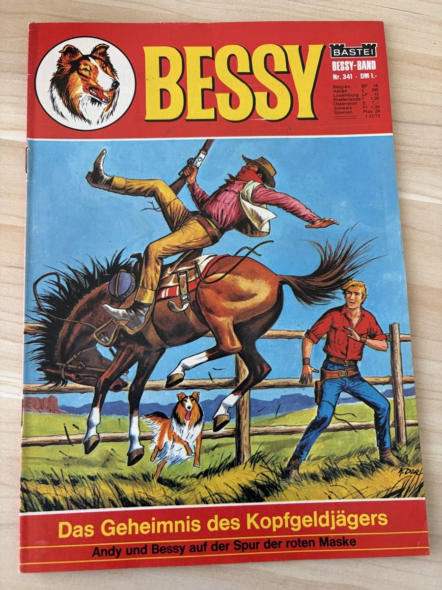 Fumetti: Bessy Bastei 1.Auflage Heft 341 – Usato da Kehrsatz venduto da Raboy