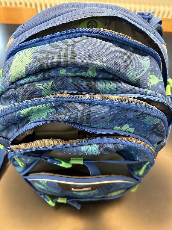 Coocazoo Zaini: Coocazoo Schulrucksack Tropical blue – Usato da Zürich venduto da chi_hm68 1