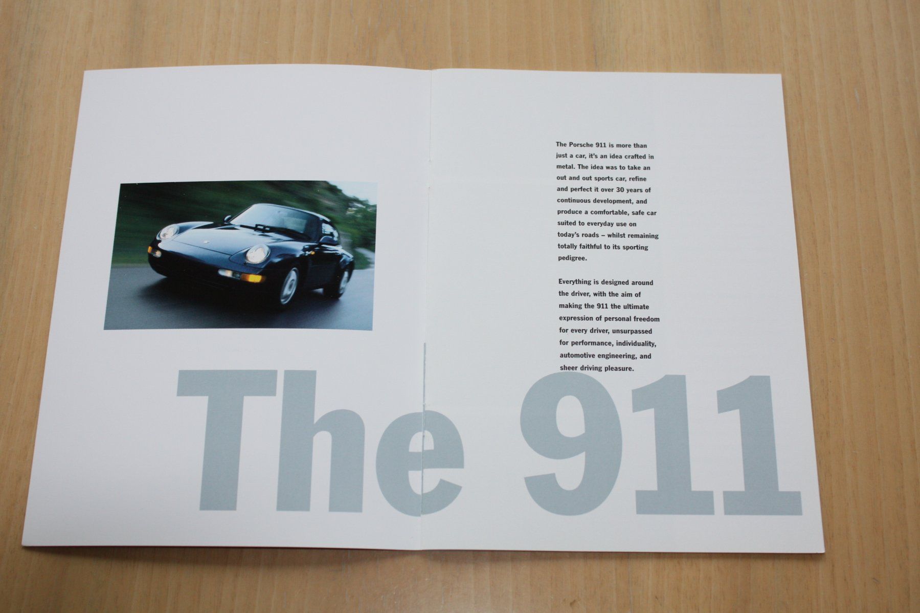 Porsche Dokumente: Porsche 911 Prospekt Modell 993 4/1996 – Gebraucht aus Wikon von erwin400 1