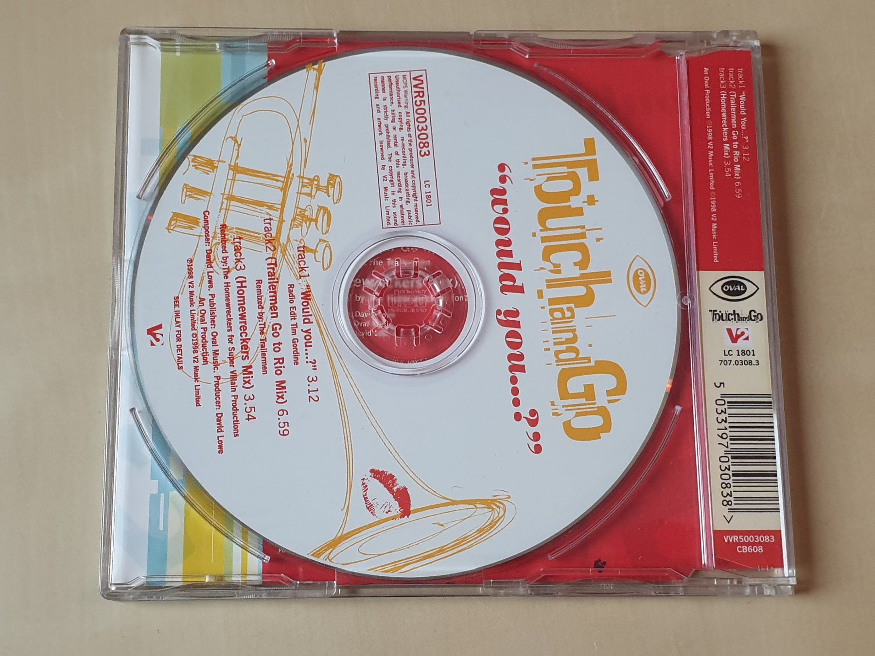 CDs: Touch and Go would you....? – D'occasion à Stansstad par collectorsshop 1