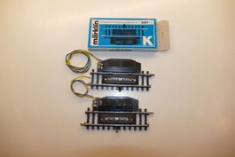 Märklin H0: 2xK-Gleis Entkupplungsgleisstück