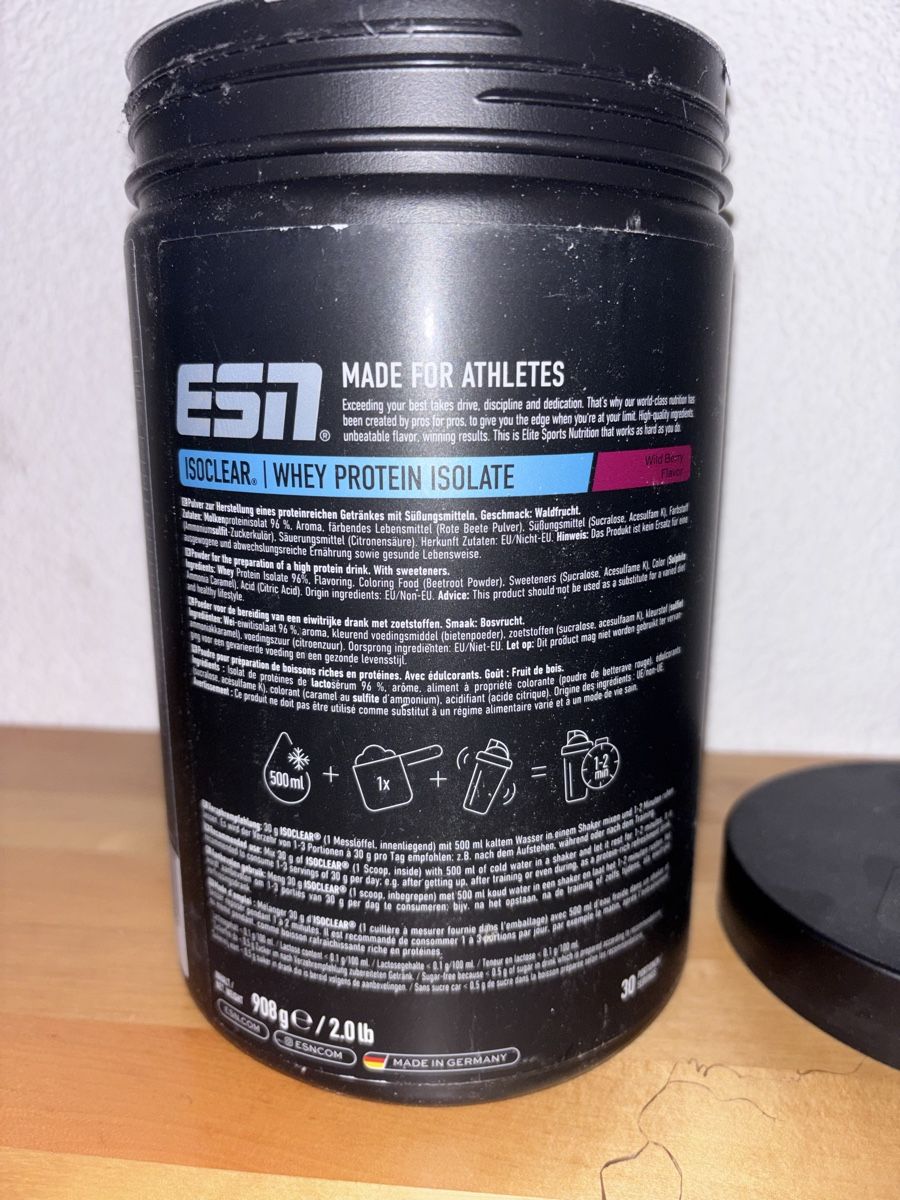 Esn Lebensmittel & Spezialitäten: ESN Clear Whey  – Neu und originalverpackt aus Bern von eva_fd6b 2