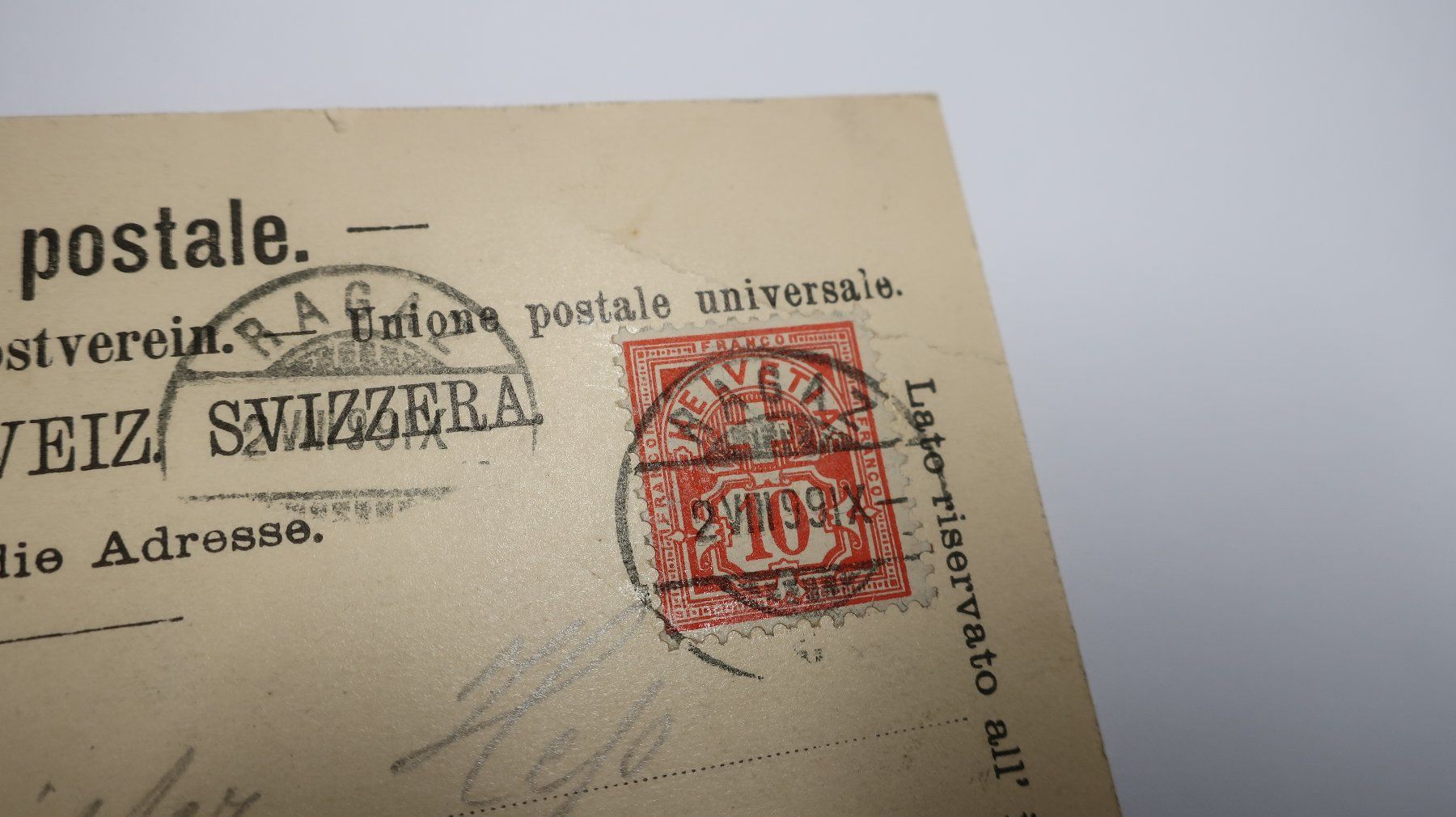 Cartoline postali: Kurort Ragaz  1899 – Usato da Cormoret venduto da Pascalll2001 5