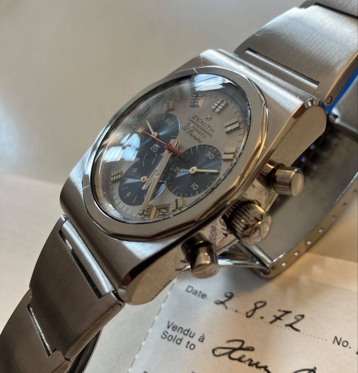 Zenith Montres: Zenit El Primero Referenz: A 783 – D'occasion à Jonen par ursi161066 2