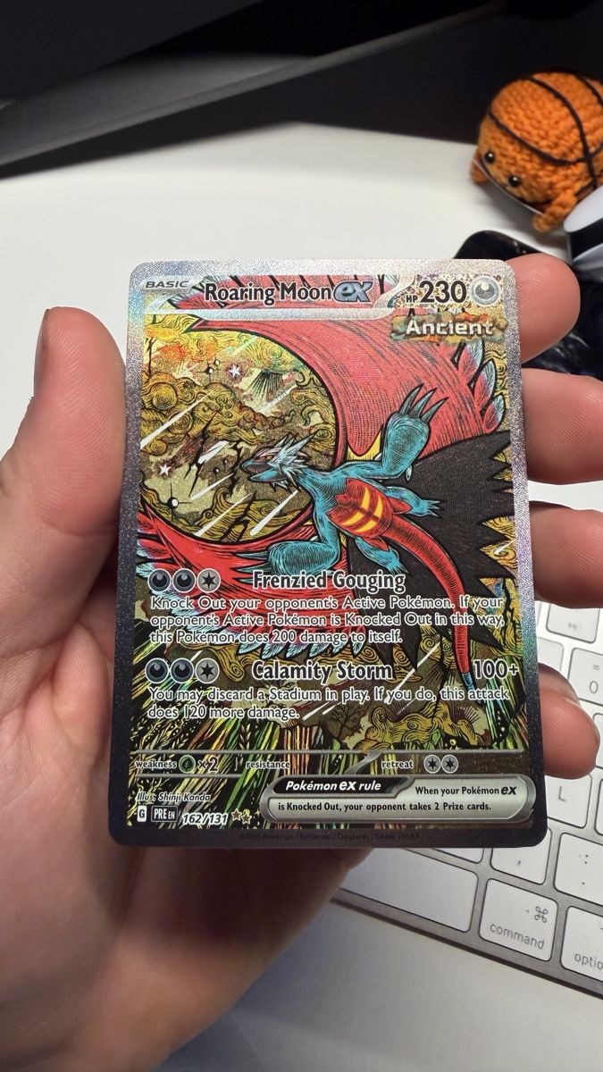 Pokémon Carte collezionabili: Roaring Moon EX 162/131 🔥 – Nuovo (secondo la descrizione) da Luzern venduto da EmmentalerOG