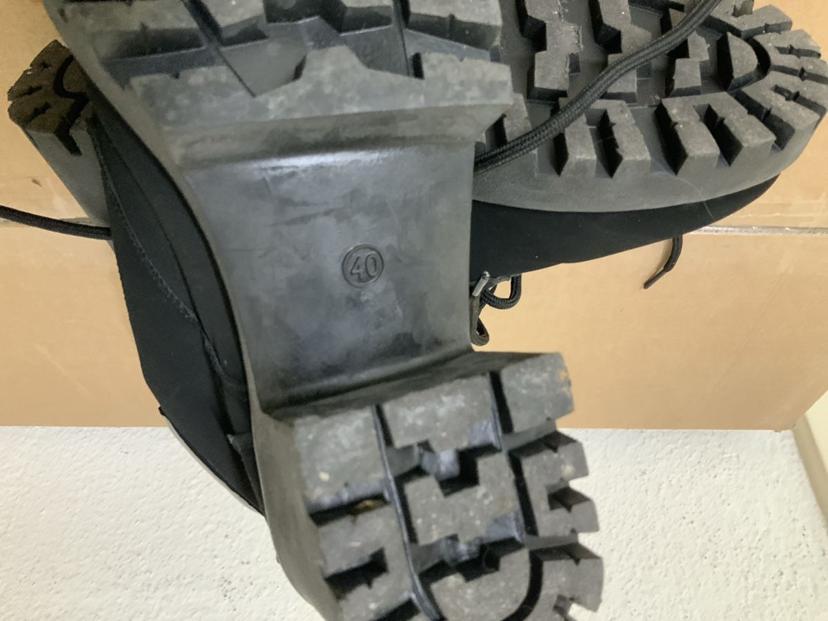 Damenschuhe: Schnürstiefeletten schwarz Grösse 40 Plattform – Neu (gemäss Beschreibung) aus Wallisellen von AS.TZ. 5