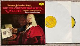 Bach Die Brandenburgischen Konzerte Karajan DLP GEWASCHEN