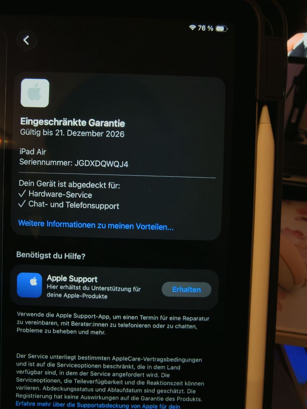 Apple Tablet PC: Apple iPad Air M3 11" 128GB Wifi+Cellular + Apple Pencil Pro – Nuovo (secondo la descrizione) da Luterbach venduto da Fighterlord 1