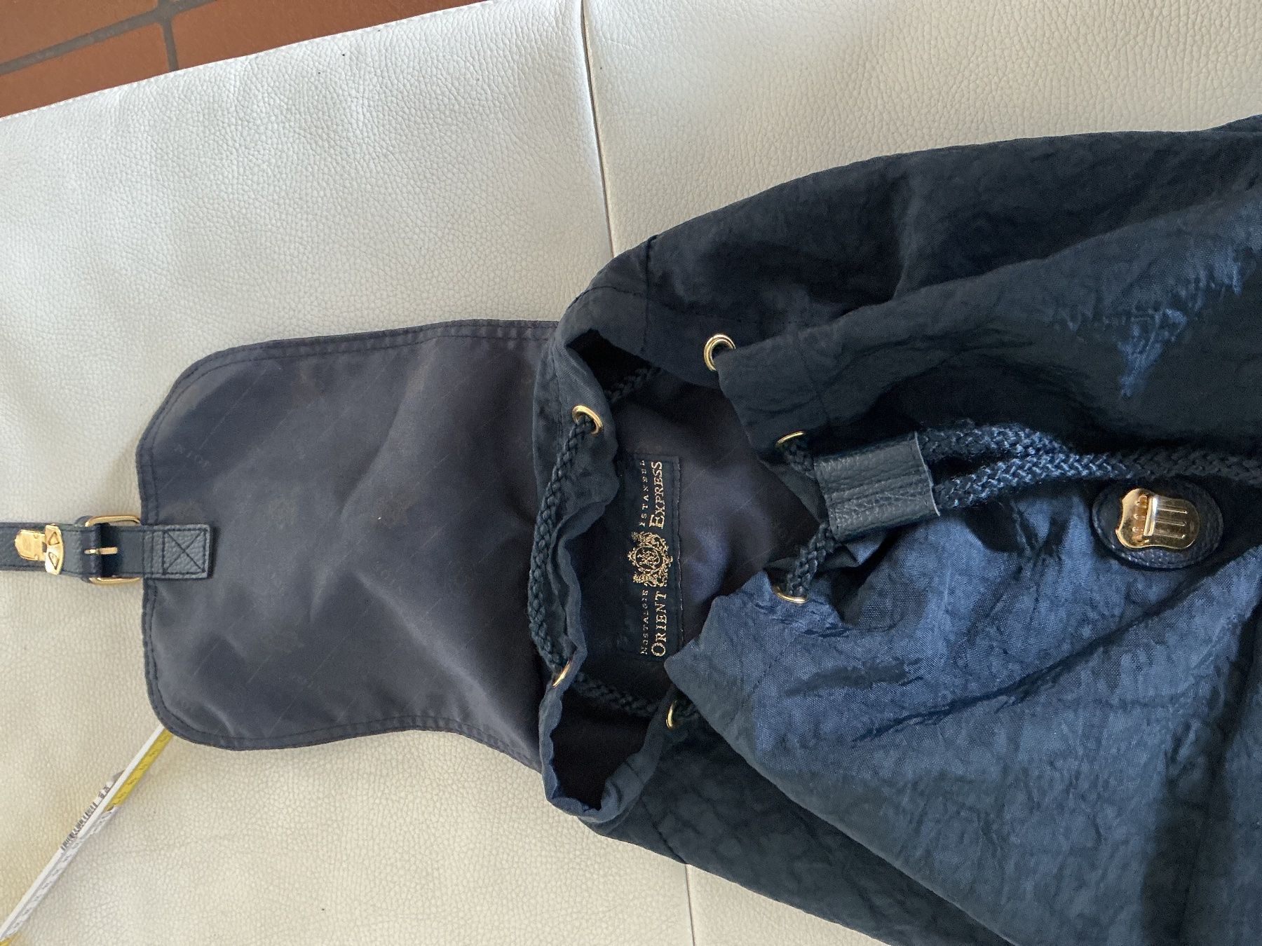 Zaini: Rucksack Orient Express Nostalgie dunkel blau – Usato da Wettingen venduto da Andres54 3