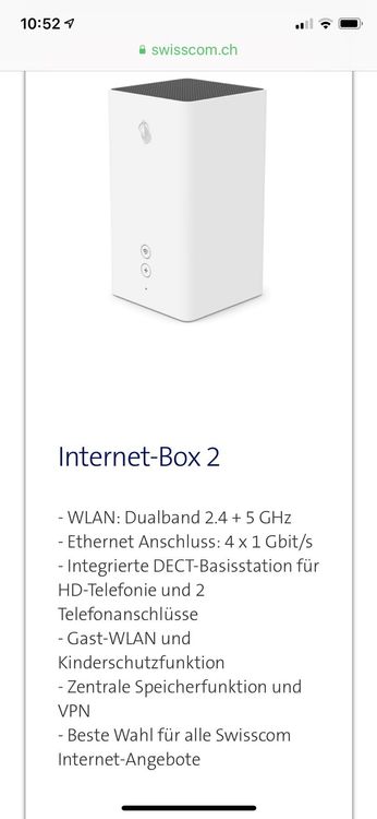 Swisscom Internet Box 2 | Kaufen auf Ricardo