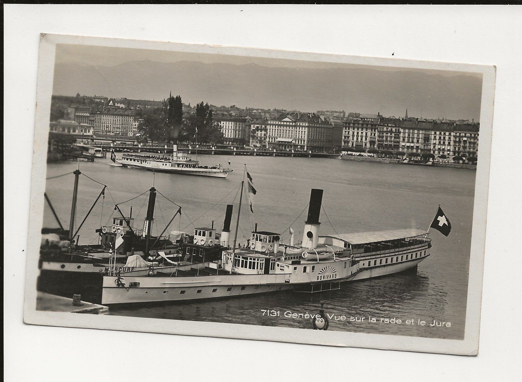 Cartoline postali: AK 1925 Genf Genfersee mit Raddampfer – Usato da Greifensee venduto da 315WDO
