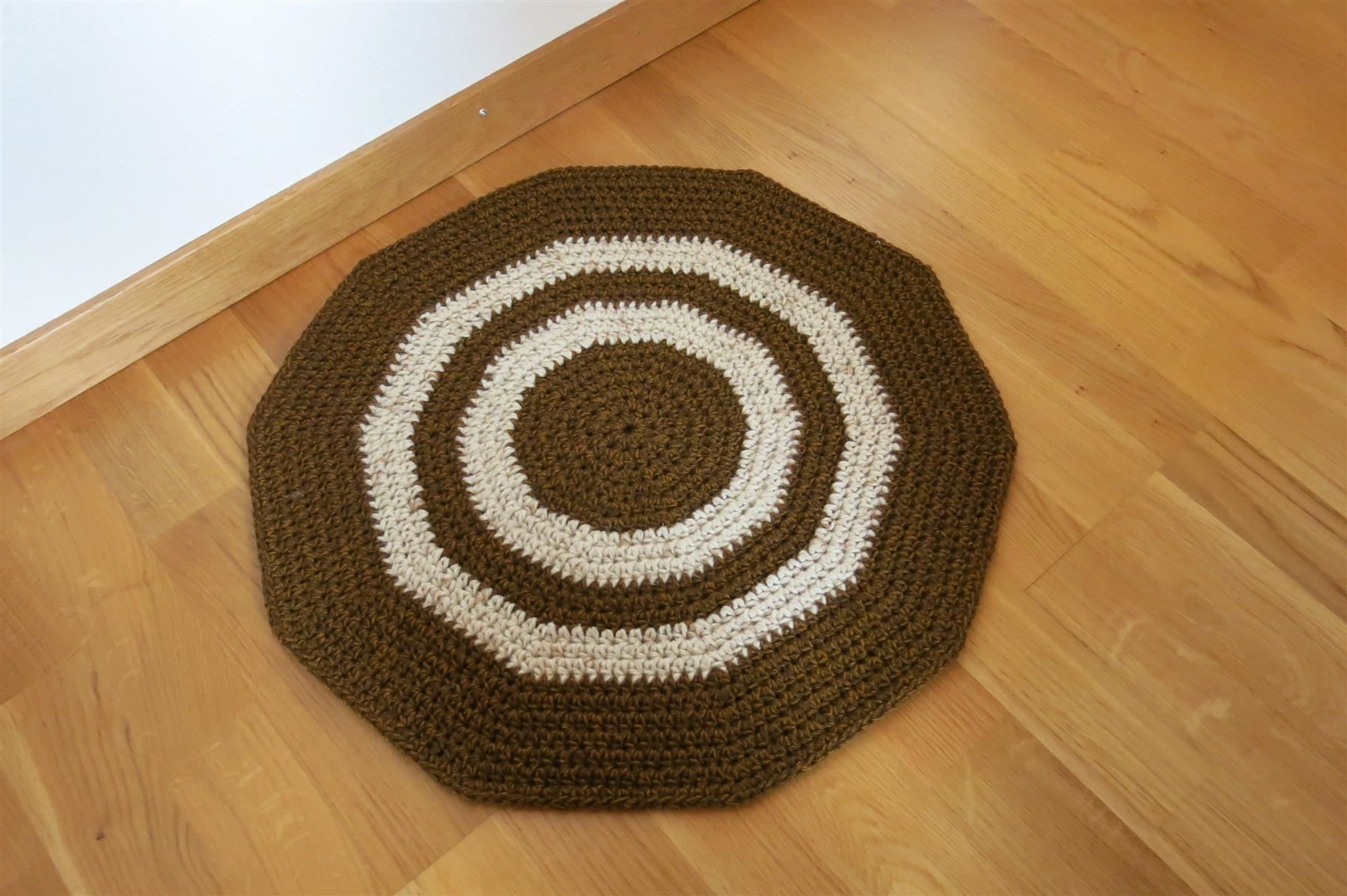 Untersetzer: Läufer,Teppich, Untersetzer, rund, ca 51 – Neu (gemäss Beschreibung) aus Schaffhausen von Espressoo7 1