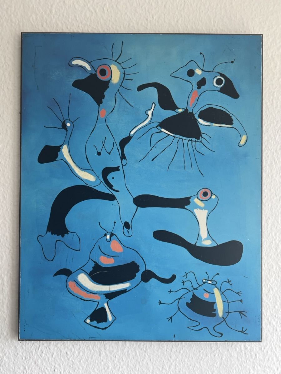Dipinti: Joan Miró, Oiseaux et insectes, 1938 – Usato da Frick venduto da clembou